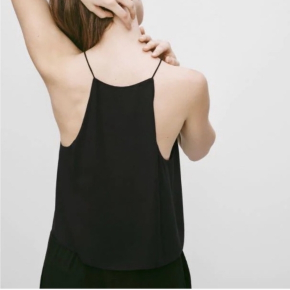 💥50% OFF Wilfred 100% Silk Spaghetti Strap Top - Picture 2 of 7